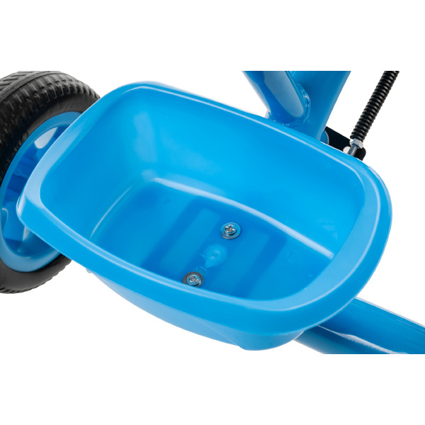 Трехколесный велосипед с ручкой NINO K98 (синий)