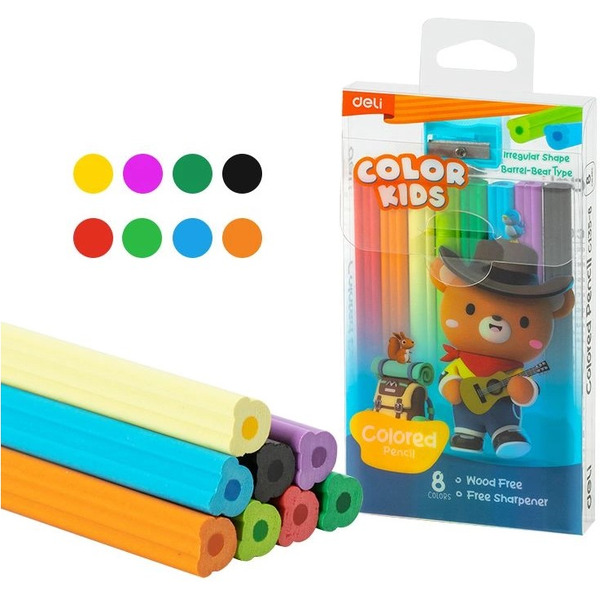 Карандаши Deli EC135-8