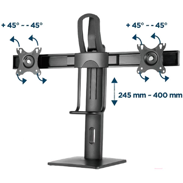 Кронштейн для двух мониторов Gembird MS-D2-01