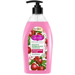 Гель для душа CAMAY Вишня и миндальное молочко 750 мл
