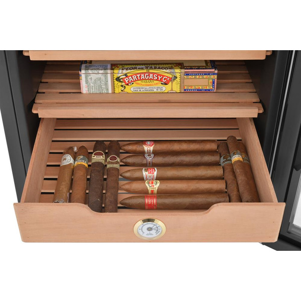 Винный шкаф-хьюмидор ZUGEL ZTH80DX Dual Zone