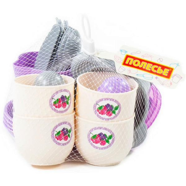 Набор игрушечной посуды Полесье Хозяюшка 80134 (на 4 персоны)