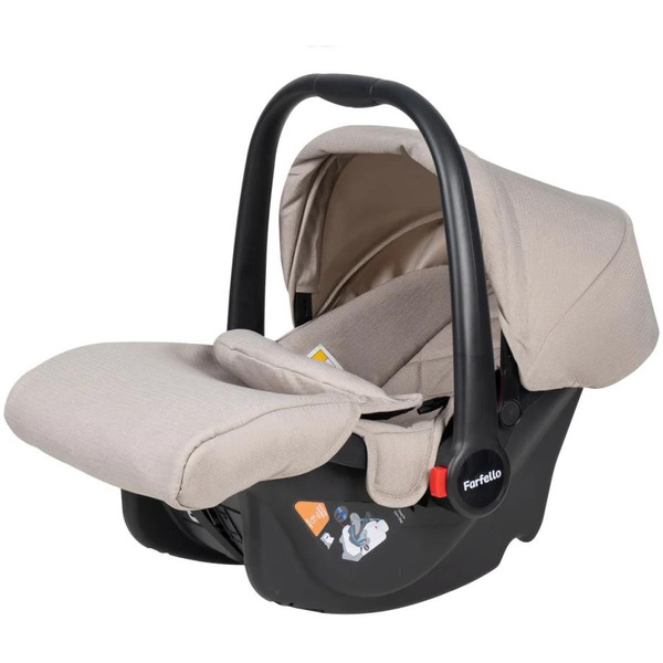 Детская универсальная коляска Farfello Baby Shell 2023 3 в 1 BBS-003 (кофейный)