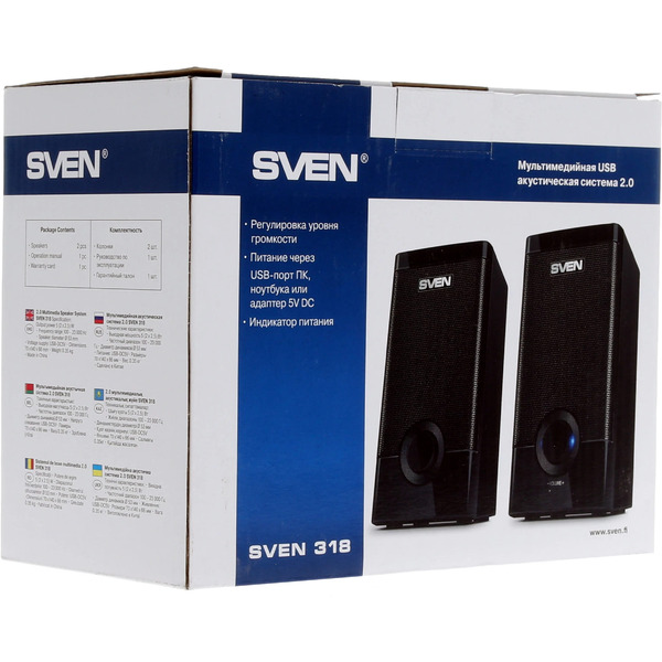 Акустическая система SVEN 318