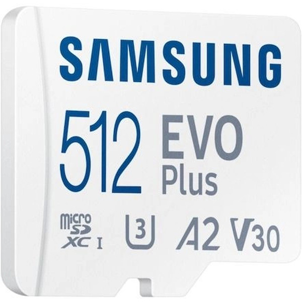 Карта памяти Samsung EVO Plus microSDXC MB-MC512SA 512GB (с адаптером)