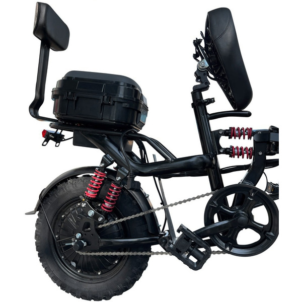 Электровелосипед Yakama R5 (черный)