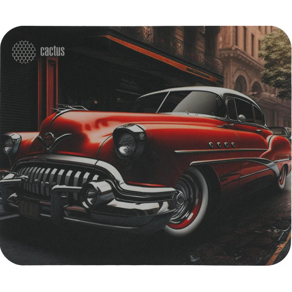 Коврик для мыши Cactus CS-MP-P07M Red Car