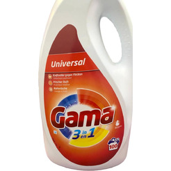 Гель для стирки GAMA Универсальный 4,5 л (100 стирок)