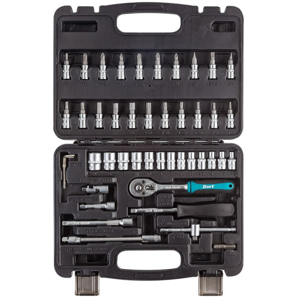 Универсальный набор инструментов Bort BTK-46 (46 предметов)