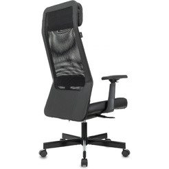 Кресло Бюрократ T-995 черный TW-01 (эко.кожа/сетка)