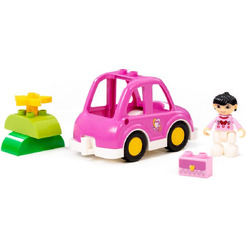 Конструктор Полесье Макси Поездка на машине 10784