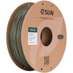 Пластик eSUN PLA+HS1.75 мм 3000 г (оливково-зеленый)