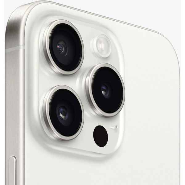Смартфон Apple iPhone 15 Pro 256Gb восстановленный ELNU Грейд A ELN3102A0335 (белый титан)