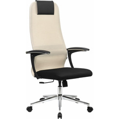 Кресло BRABIX PREMIUM Ultimate EX-801 (черное/бежевое) 532919