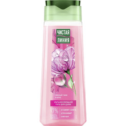 Гель для душа ЧИСТАЯ ЛИНИЯ Увлажняющий, 250 мл
