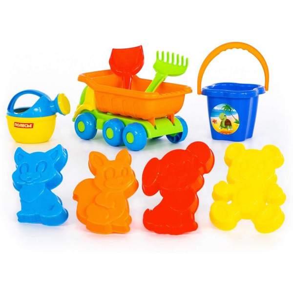 Набор игрушек для песочницы Полесье Кеша №273 4359 (в рюкзаке)