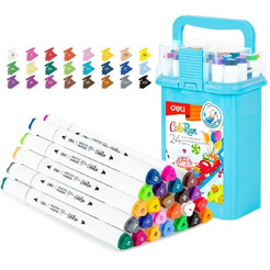 Набор маркеров для скетчинга Deli ColoRun EC187-24