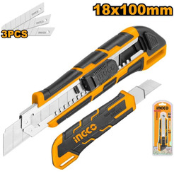 Нож канцелярский INGCO HKNS28035
