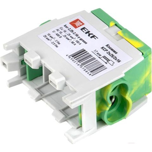 Клемма EKF PROxima KSR-2.25-2.16-Y-Green