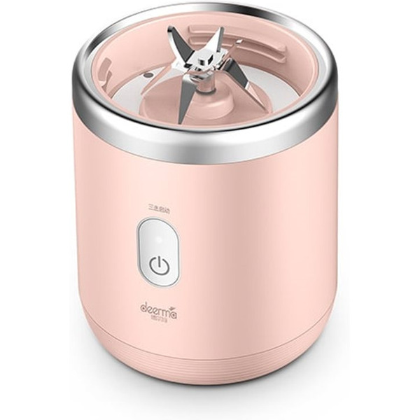 Портативный блендер Deerma DEM-NU05 (розовый)