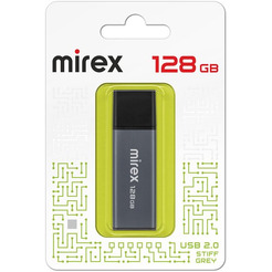 USB Flash Mirex Stiff Gray 128GB 13600-FMUST128