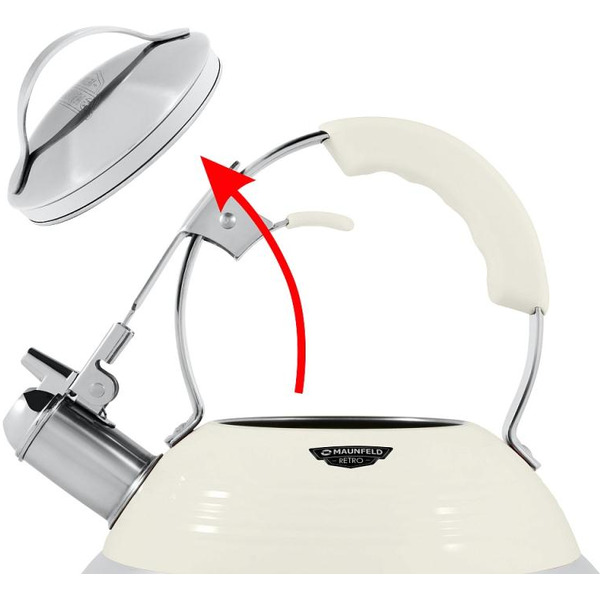 Чайник со свистком MAUNFELD MRK-119BG