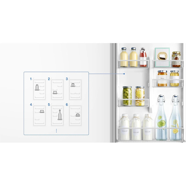 Холодильник SAMSUNG RB37A5201WW/WT