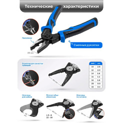 Плоскогубцы Forsage F-611200-6