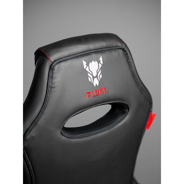 Кресло компьютерное FLOKY NEXUS Black-Red