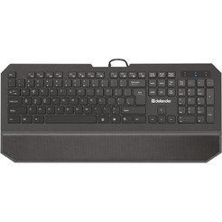 Проводная клавиатура Defender Oscar SM-600 Pro USB RU, черный, Артикул 45602