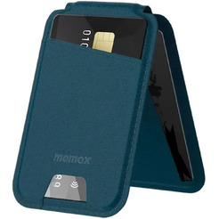 Кошелек-кардхолдер Momax 1-Wallet SR29B (Teal Blue)
