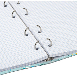 Тетрадь BRAUBERG 404077 на кольцах А5 175х215мм, 120л, твердый картон, клетка