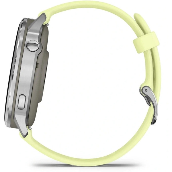 Умные часы Garmin Venu 4 45 мм (серебристый/желтый)