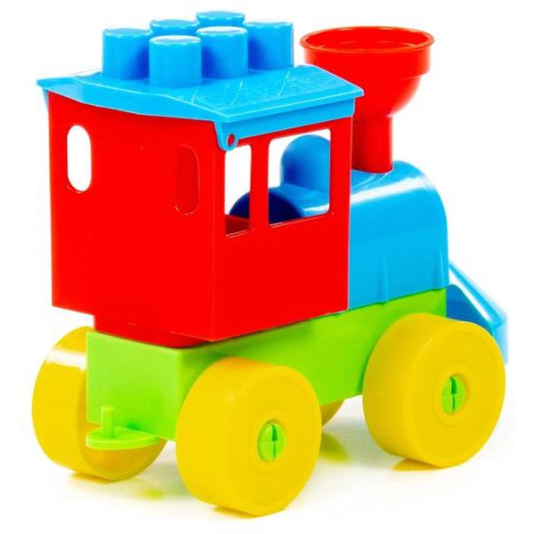 Конструктор Полесье Юный путешественник 55231 Паровоз