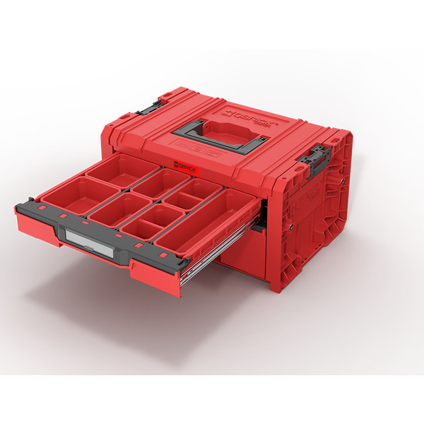 Ящик для инструментов Qbrick System PRO Drawer 2 Toolbox 2.0 Expert Red Ultra SKRQPROD2E2CCZEPG001