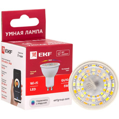 Умная лампочка EKF GU10 Connect 5W WIFI RGBW slwf-gu10-rgbw