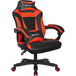 Игровое кресло Defender Master (64359) черный/красный