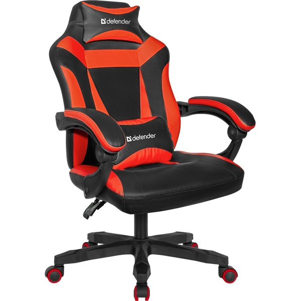 Игровое кресло Defender Master (64359) черный/красный