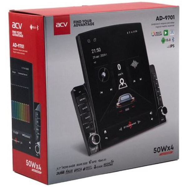 USB-магнитола ACV AD-9701