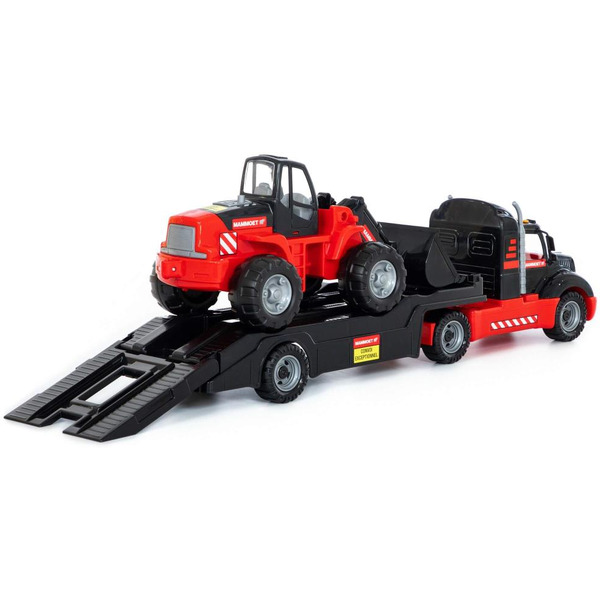 Автомобиль-трейлер + трактор-погрузчик Полесье 57006 206-02 MAMMOET