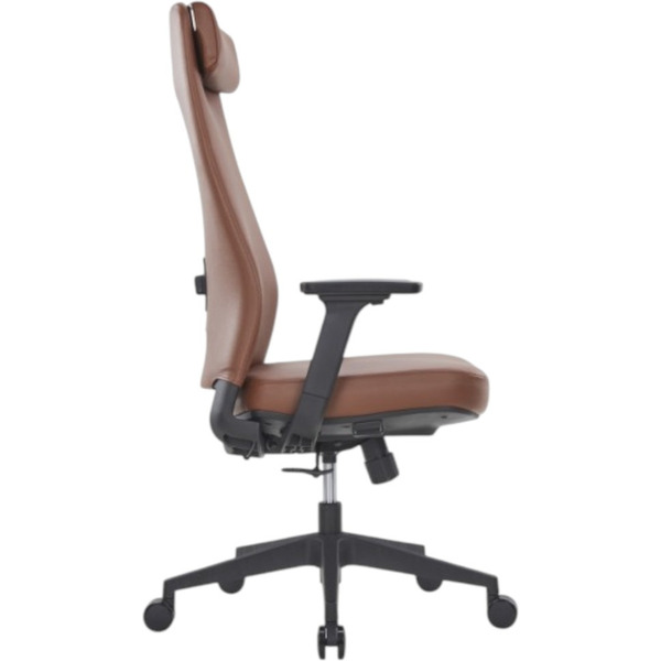 Кресло SitZone CH-366A (натуральная кожа, коричневый)