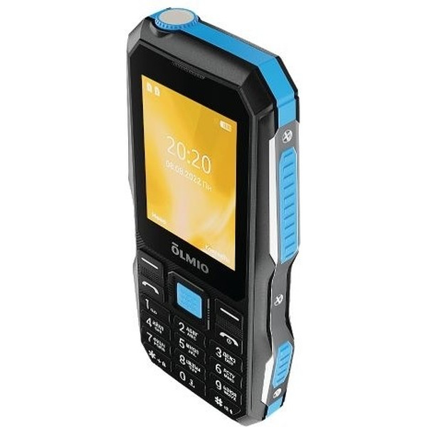 Мобильный телефон Olmio X04 (черный/синий)