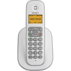 Радиотелефон DECT TEXET TX-D4505A белый/серый