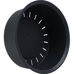 Кашпо La Decoro Грация прайм КШ-4292 (2.25л, антрацит)