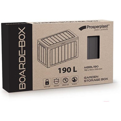 Сундук уличный Prosperplast Boxe board MBBL190-440U (коричневый)