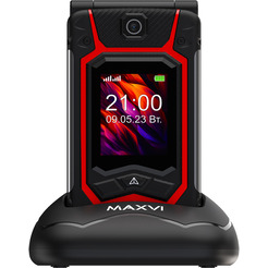 Мобильный телефон Maxvi E10ds (красный)