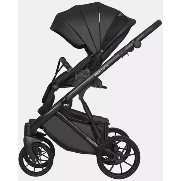 Детская универсальная коляска Riko Montana Ecco 3 в 1 (12/черный)