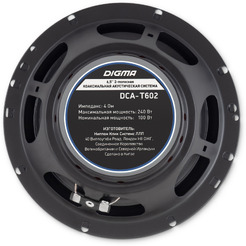 Автоакустика Digma DCA-T602