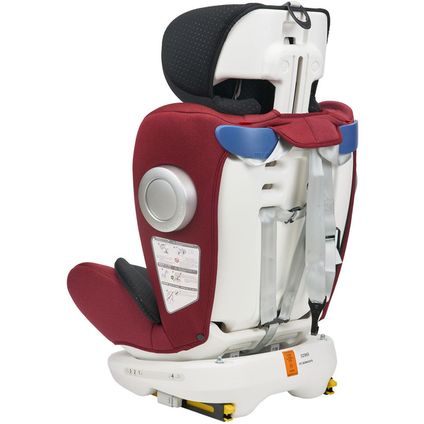 Автокресло Lorelli Lusso SPS Isofix (красный/черный)