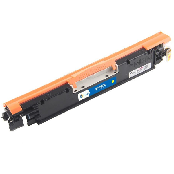 Картридж лазерный G&G GG-CF352A желтый (1000стр.) для HP CLJ Pro MFP M176/M176FN/M177/M177FW